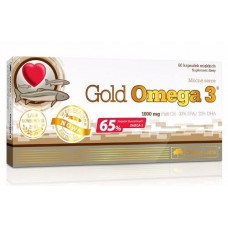 Рыбий жир Olimp Sport Nutrition Gold Omega 3 (65%), 60 капс (103192)