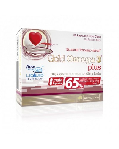 Рыбий жир Olimp Sport Nutrition Gold Omega 3 Plus 60 капс