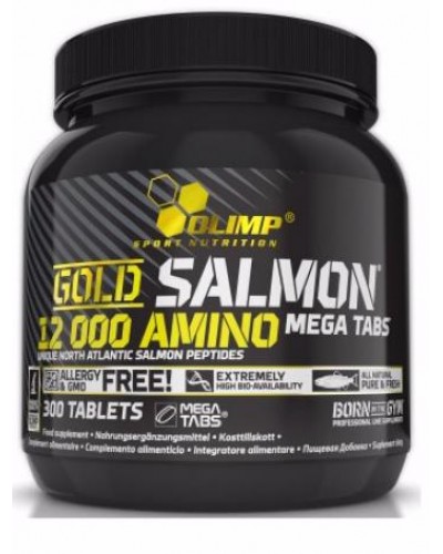 Аминокислота Olimp Sport Nutrition Gold Salmon 12000 Amino, 300 таб (103195)