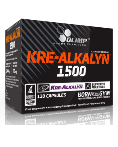 Креатин Olimp Sport Nutrition Kre-Alkalyn 1500, 120 капс (103212)