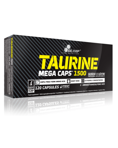 Аминокислота таурин Olimp Sport Nutrition Taurine Mega Caps, 120 капс (103267)