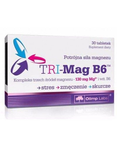 Минеральный комплекс Olimp Sport Nutrition Tri-Mag B6, 30 таб (103271)