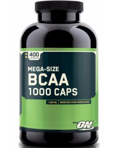 Аминокислота Optimum Nutrition BCAA 1000, 400 капс (103346)