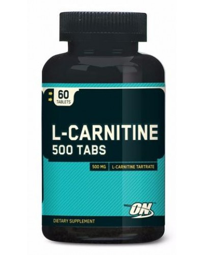 Жиросжигатель Optimum Nutrition L-Carnitine 500, 60 таб (103408)