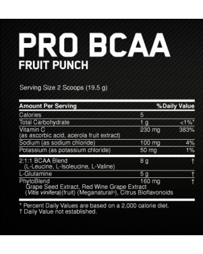 Аминокислота Optimum Nutrition PRO BCAA 310 g (103468)