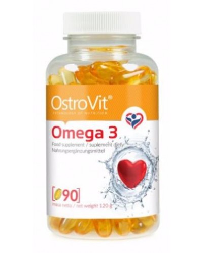 Пищевая добавка Ostrovit Omega 3, 90 таб (103631)