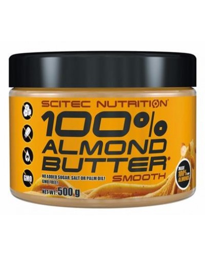 Миндальная паста Scitec Nutrition 100% Almond Butter, 500 г (103812)