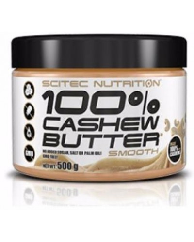 Паста из орехов кешью Scitec Nutrition 100% Cashew Butter, 500 г (103819)