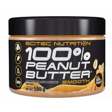 Арахисовая паста Scitec Nutrition 100% Peanut Butter+Protein, 500 г (103844)