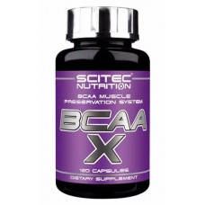 Аминокислота Scitec Nutrition BCAA X, 120 капс (104060)