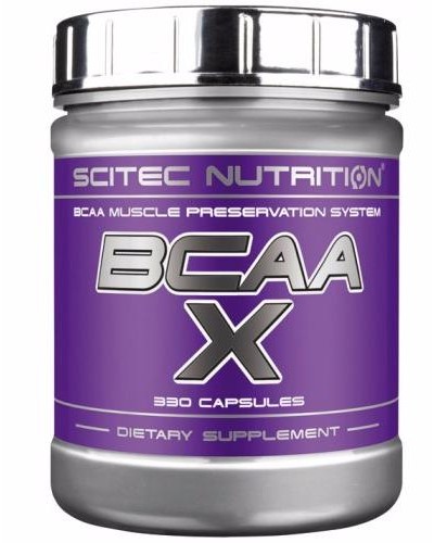 Аминокислота Scitec Nutrition BCAA X, 330 капс (104061)