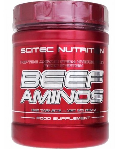 Аминокислотный комплекс Scitec Nutrition Beef Aminos, 200 таб (104062)