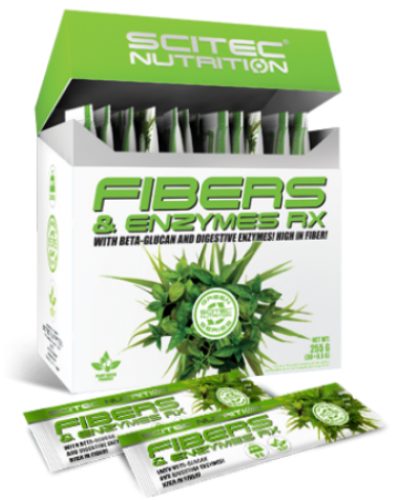 Пищевые волокна Scitec Nutrition Vegan Fibers & Enzymes, 8,5г х 30шт (104114)