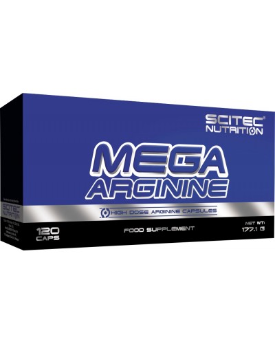 Аминокислота Scitec Nutrition Mega Arginine, 120 капс (104253)