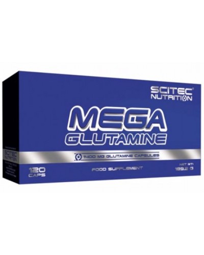 Аминокислота Scitec Nutrition Mega Glutamine, 120 капс (104260)