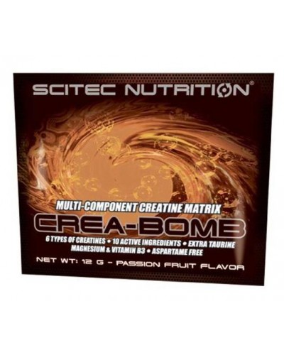 Креатин пробник Scitec Nutrition Crea-Bomb, 12 г (104397)