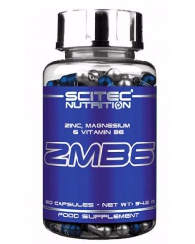 Тестостероновый бустер Scitec Nutrition ZMB6, 60 капс (104561)