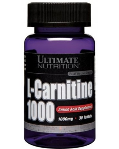 Амінокислота Ultimate Nutrition Carnitine 1000 - 30 таб (104758)