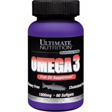 Рыбий жир Ultimate Nutrition Omega 3, 90 капс (104805)