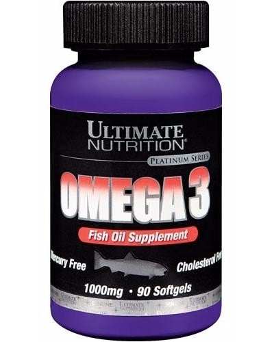 Рыбий жир Ultimate Nutrition Omega 3, 90 капс (104805)