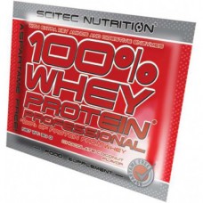 Сывороточный протеин Scitec Nutrition 100% Whey Protein Professional, 30 г (105711)
