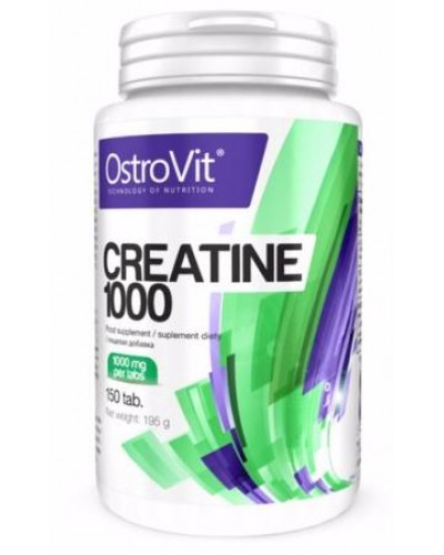 Спортивная пищевая добавка Ostrovit Creatine 1000, 150 таб (106762)