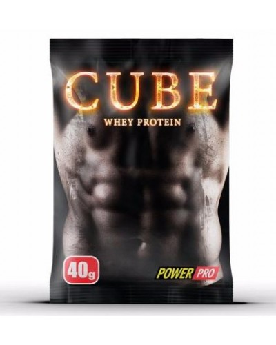 Сывороточный протеин пробник Power Pro Cube Whey Protein, 40 г (106902)
