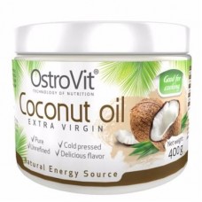 Кокосовое масло Ostrovit Coconut Oil Extra Virgin 400 г (106920)