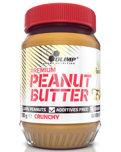 Арахисовая паста Olimp Sport Nutrition Peanut Butter Crunchy, 700 г (106942)