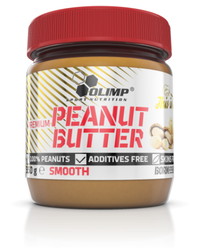 Арахисовая паста Olimp Sport Nutrition Peanut Butter Smooth, 350 г (106943)