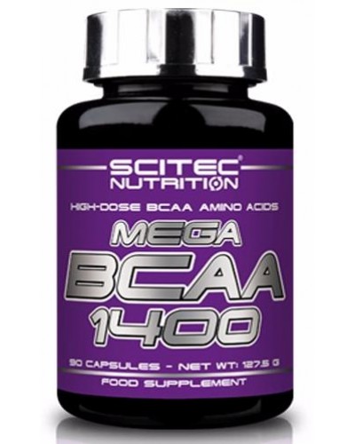 Аминокислота Scitec Nutrition Mega BCAA 1400, 90 капс (107161)