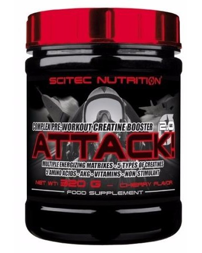 Креатин Scitec Nutrition Attack, 320 г (107169)