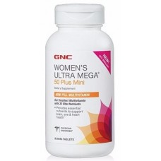 Витамины и минералы GNC Women's Ultra Mega 50 Plus Mini, 90 таб (107256)