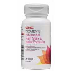 Витамины и минералы GNC Advanced Hair, Skin and Nails, 60 капс (107259)