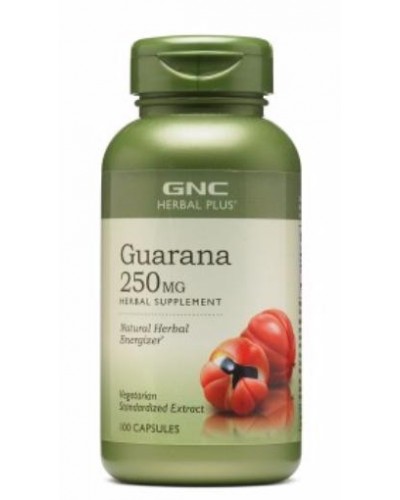 Энергетик GNC Guarana 250 mg, 100 капс (107261)