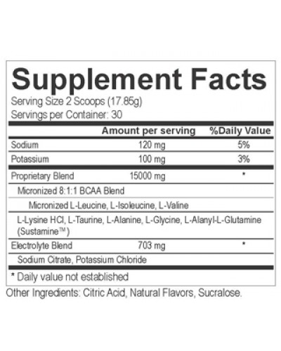 Аминокислоты USP Labs Modern BCAA+ Peach tea 535 г (108174)