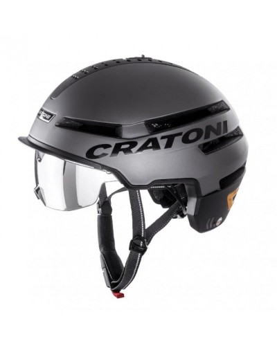 Велошлем Cratoni SmartRide графит матовый S/M (54-58 см) (110202D1)