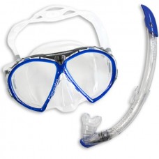Набор маска + трубка Aqua Lung Favola Zephyr (синий) (111.320)