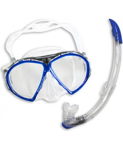 Набор маска + трубка Aqua Lung Favola Zephyr (синий) (111.320)