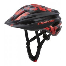 Велошлем Cratoni Pacer Junior S-M чёрный/красный матовый (112005F2)