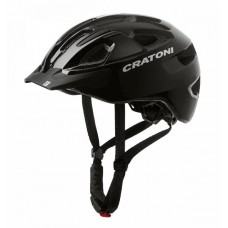 Велошлем Cratoni C-Swift чёрный глянцевый (112201F5)