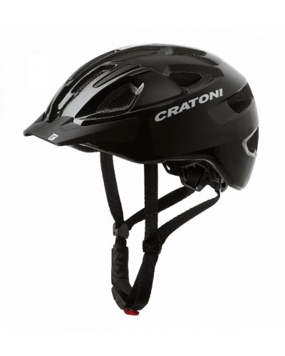 Велошлем Cratoni C-Swift чёрный глянцевый (112201F5)