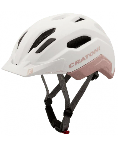 Велошлем Cratoni C-Classic кремовый/розовый матовый (113115F2)