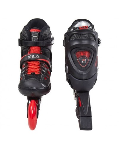 Ролики Fila 17 10617060 ghibli 90 black/red (1147)