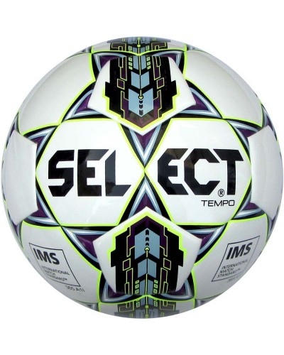 Мяч футбольный Select Tempo TB IMS бел/сер/голуб размер 5