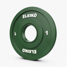 Диск Eleiko IWF Weightlifting Competition Disc - 1 kg FG (121-0010F)