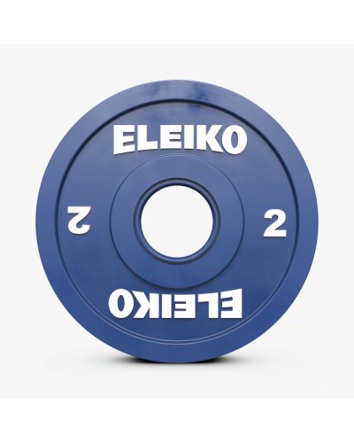 Диск Eleiko IWF Weightlifting Competition Disc - 2 kg FG (121-0020F)