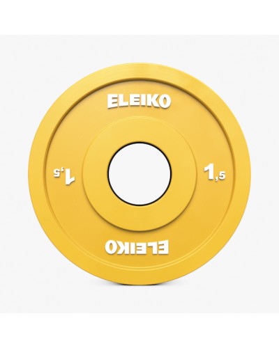 Диск Eleiko IWF Weightlifting Comp./Training Disc - 1.5 kg RC (124-0015R)