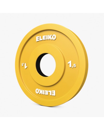 Диск Eleiko IWF Weightlifting Comp./Training Disc - 1.5 kg RC (124-0015R)