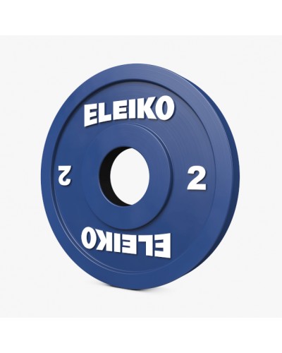 Диск Eleiko IWF Weightlifting Comp./Training Disc - 2 kg RC (124-0020R)